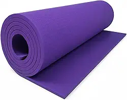 Tapete Para Yoga EVA Macio Ginástica Pilates Treino Boa aderência Antiderrapante 173x61x0,6cm