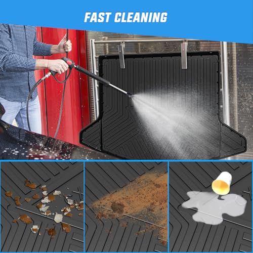 Image of Nilight Cargo Mats for Mazda CX5 2017-2025 | for CX-5 2017 2018 2019 2020 2021 2022 2023 2024 2025 All Weather Protection Heavy Duty Cargo Liners