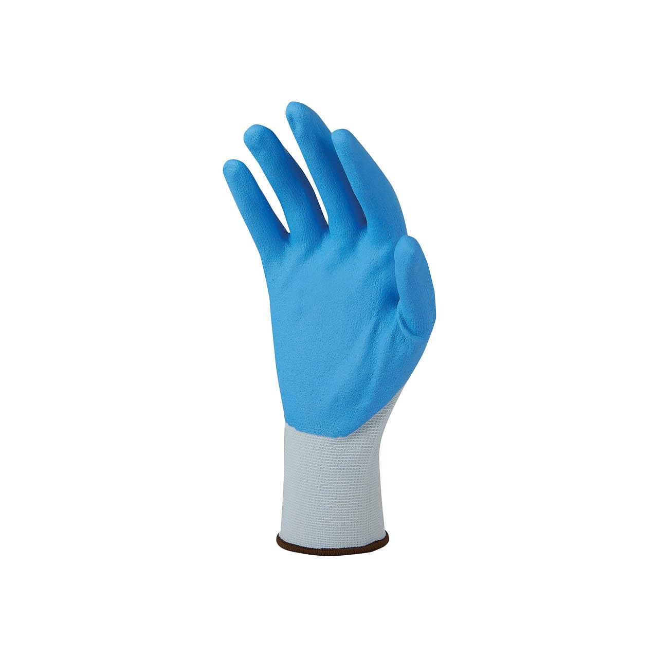 U-Power Lapis - Guantes de trabajo de nailon y spandex, elásticos, espuma de nitrilo y nitrilo, protección de riesgos mecánicos térmicos, color gris azulado, 144 unidades