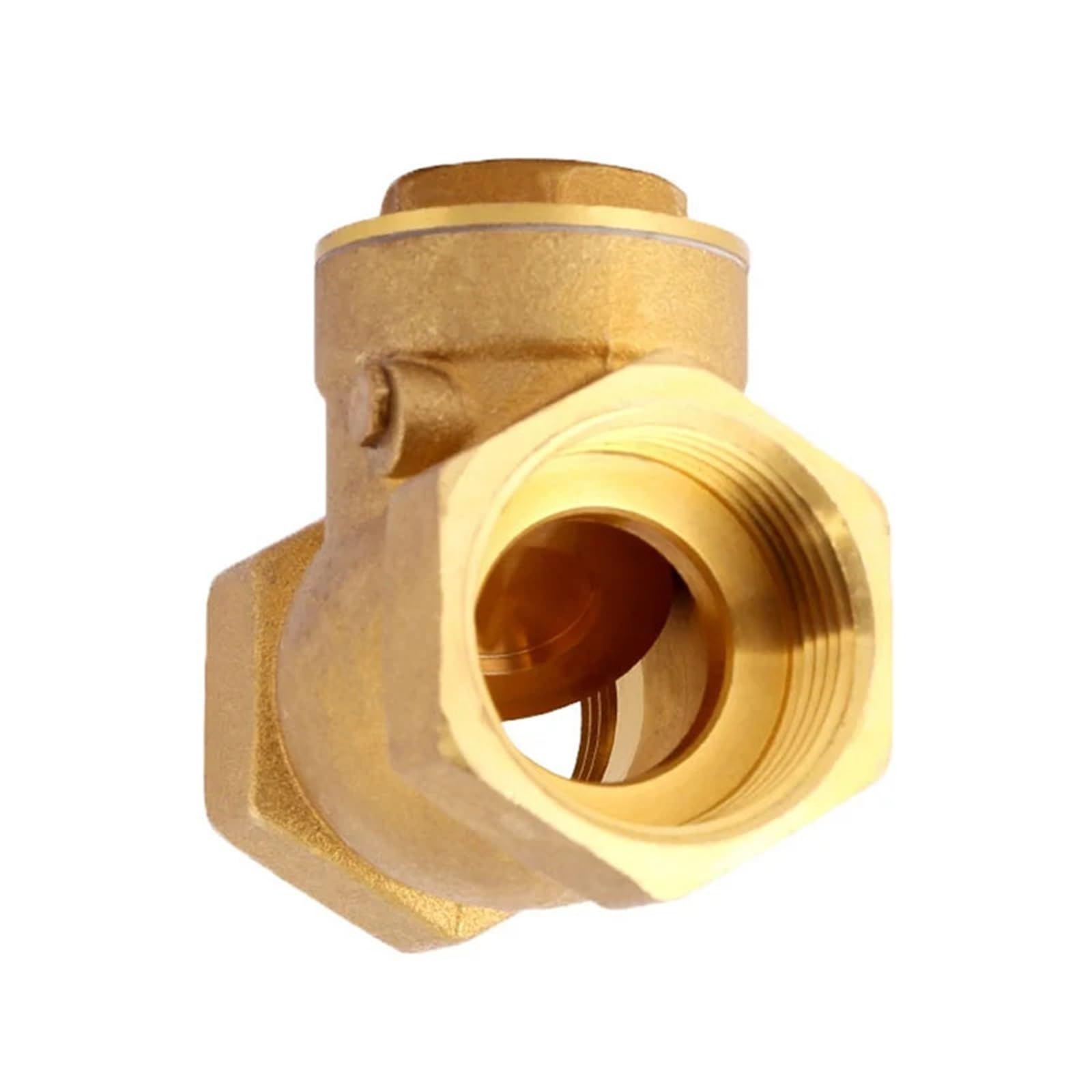 Clapet anti-retour à battant en laiton à filetage femelle 1/2", 3/4", 1", 1 pièce(3/4")