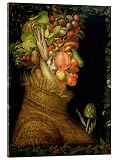 Posterlounge L'Été, 1573 Tableau en Verre Acrylique de Giuseppe Arcimboldo Tableaux pour Toutes Les pièces 13 x 18 cm Été Décoration Murale