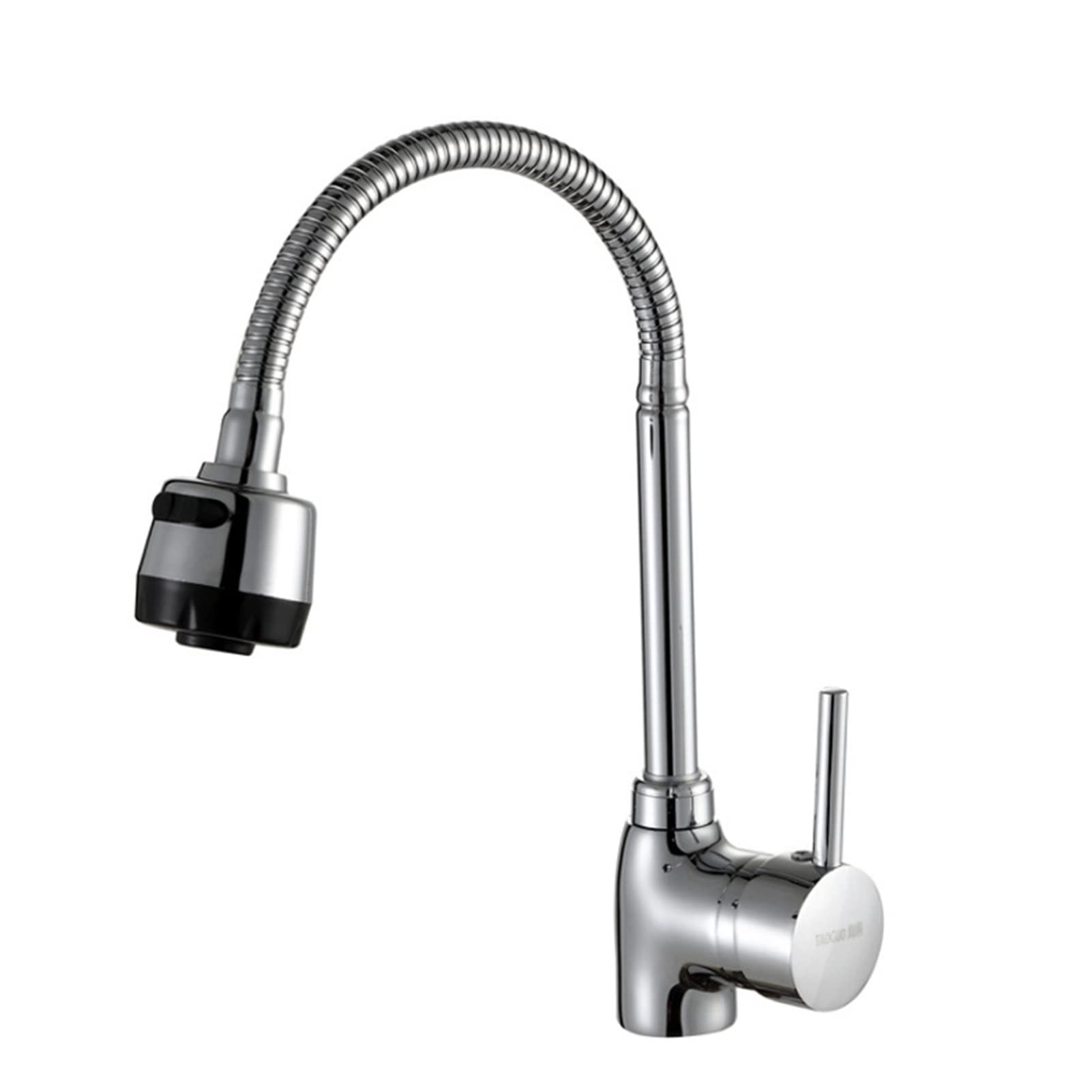 Copper Basin Kitchen Faucet Bubbler Household Vegetable Sink Cold and Warm Water Valve,Precise Control