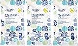 Equate Flushable Wipes 18 Count Pack of 3