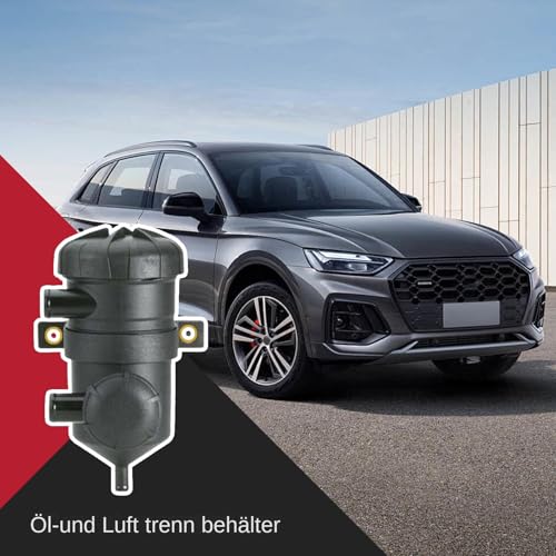Separación eficiente de aceite y aire con depósito de nylon para coche 3