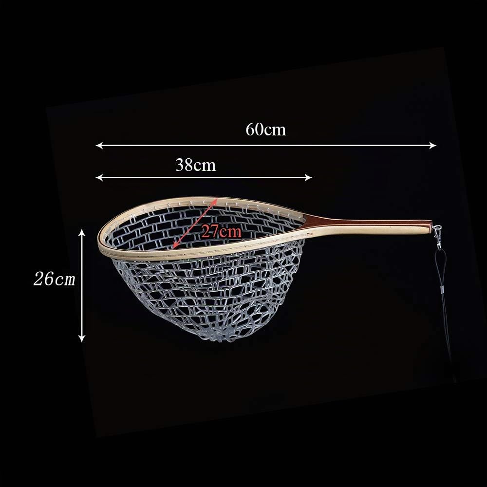 Lixada retino per mosche con manico in legno, L 60 cm, materiale netto: gomma. 1