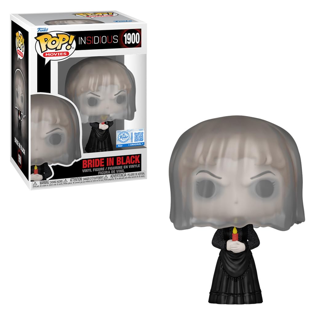 POP Insidious Bride in Black Funko Original 1900 (with Plastic Protection), Multicolored, normal