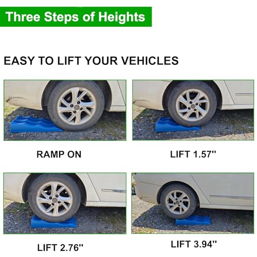 Holakit HKLR Rv Leveling Ramps - Premium Quality Wheel Chocks thumb #2