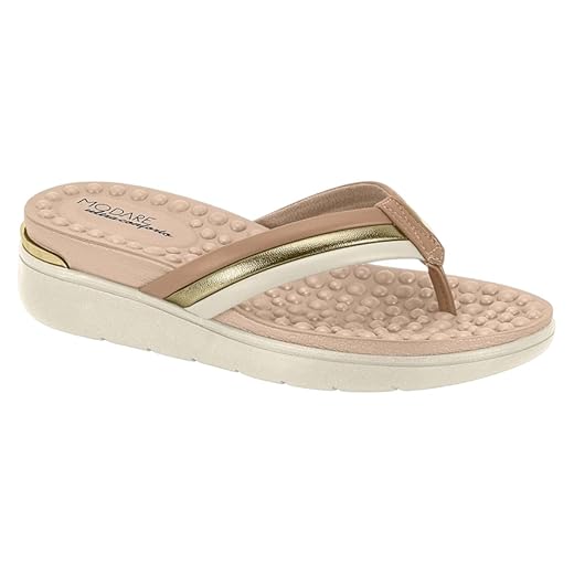 Chinelo Feminino Massageador Anabela Modare Ultraconforto 7151.134