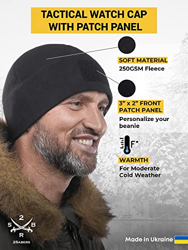 30% Off Fleece Watch Cap – Warm Winter Beanie for Men - Image 3