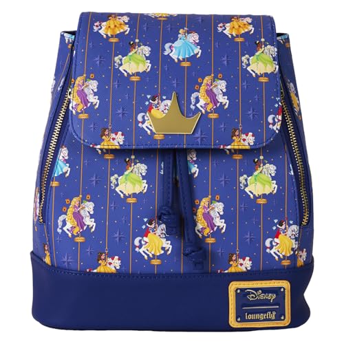 Mini sac à dos Loungefly Disney Princess Carrousel idée cadeau idéal