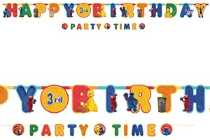 Sesame Street Jumbo Letter Banner Kit (Pack of 2)