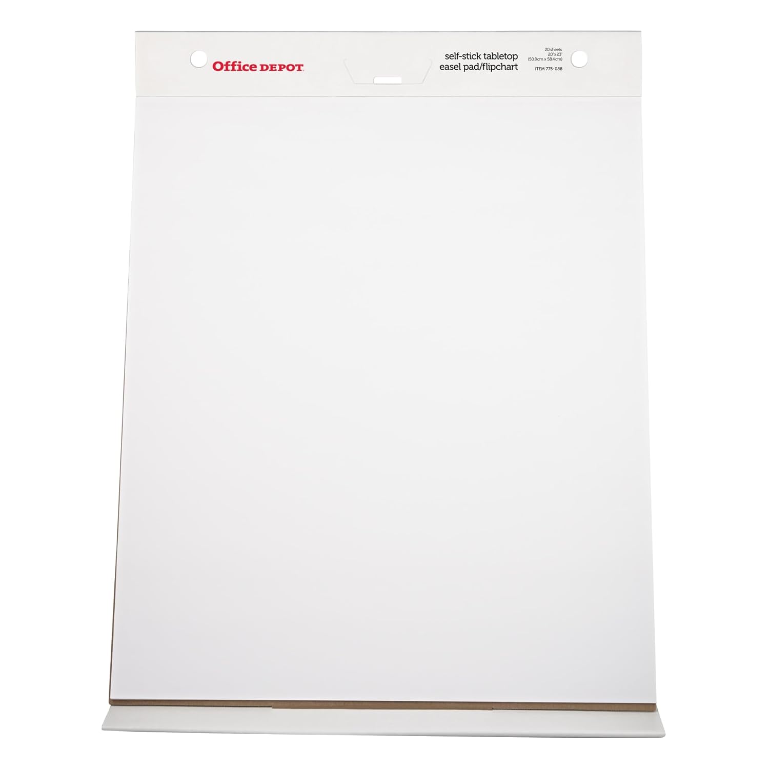 Office Depot Restickable Easel Pad With Liner, 20in. x 23in., 30
