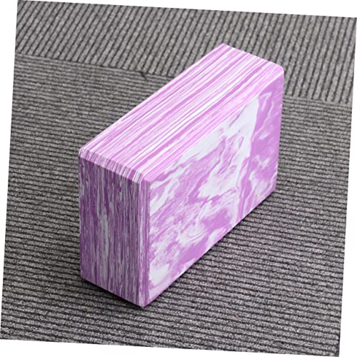 BESPORTBLE Tijolo De Bloco De Ioga Blocos De Ioga Adereços De Ioga Tijolo De Ioga Roxo