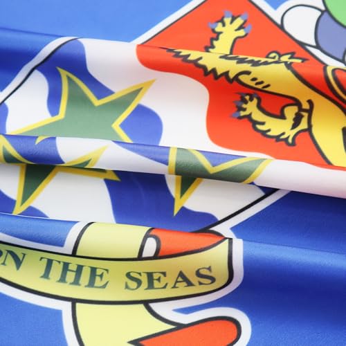 Image of AZ FLAG - Cayman Islands Flag - 3x5 Ft - 100D Polyester Caymanian Banner with Two Metal Grommets - Fade Resistant - Vivid Colors - 3' x 5' Feet - 150x90 Cm