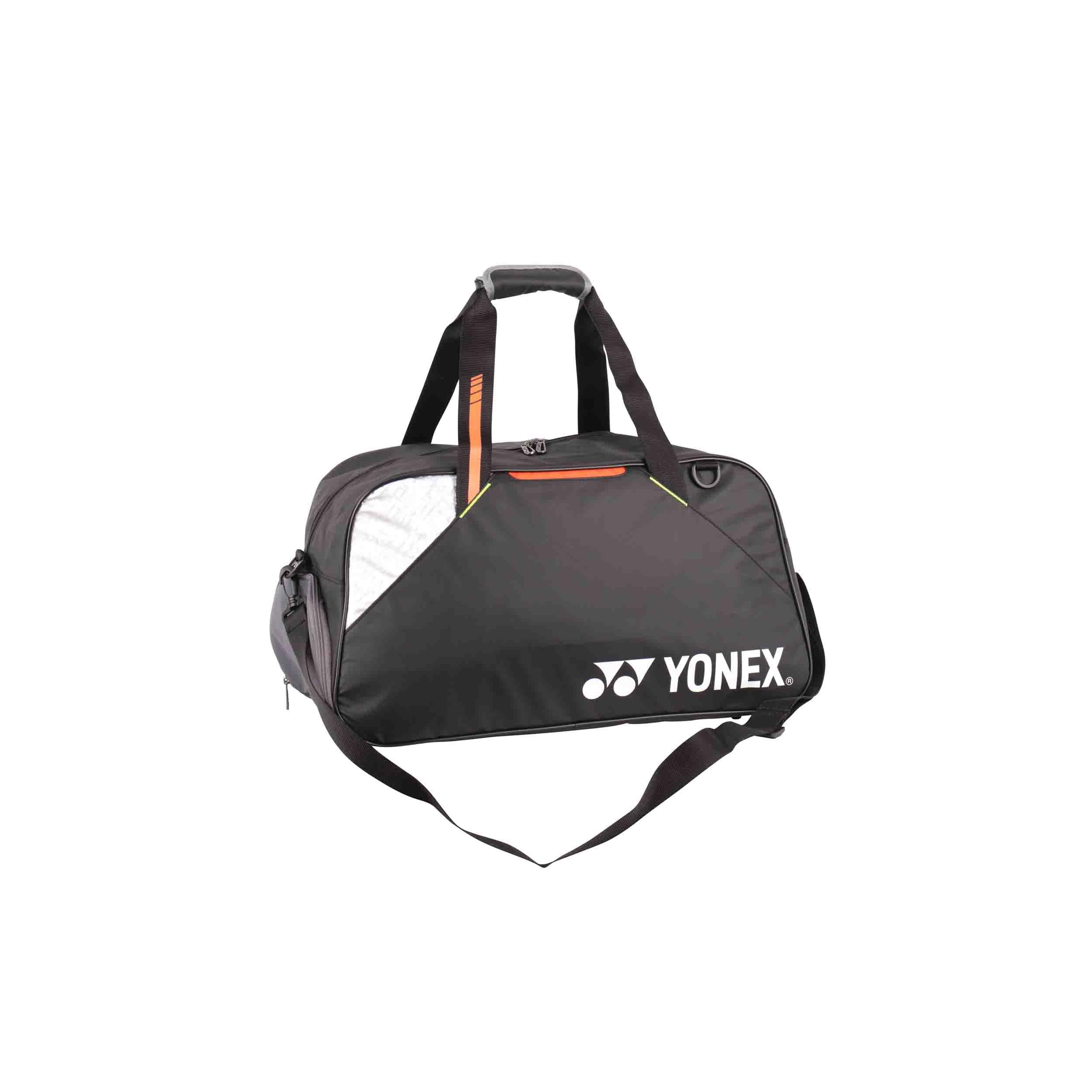 YONEX Club Boston Bag 52511 Sac de badminton avec compartiment pour raquette, compartiment principal et chaussures | Bandoulière amovible | 55 x 26 x 30 cm | Plusieurs couleurs