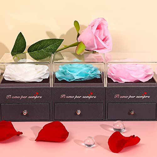 Eaprala Vera Rosa Conservata con Collana e