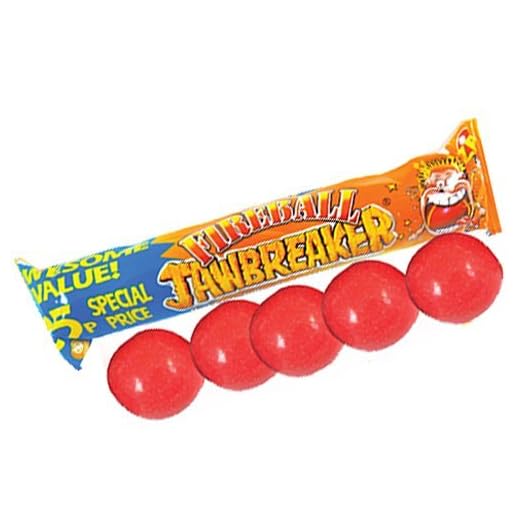 Fireball Jawbreakers Bubblegum x10 Packs (50 balls)