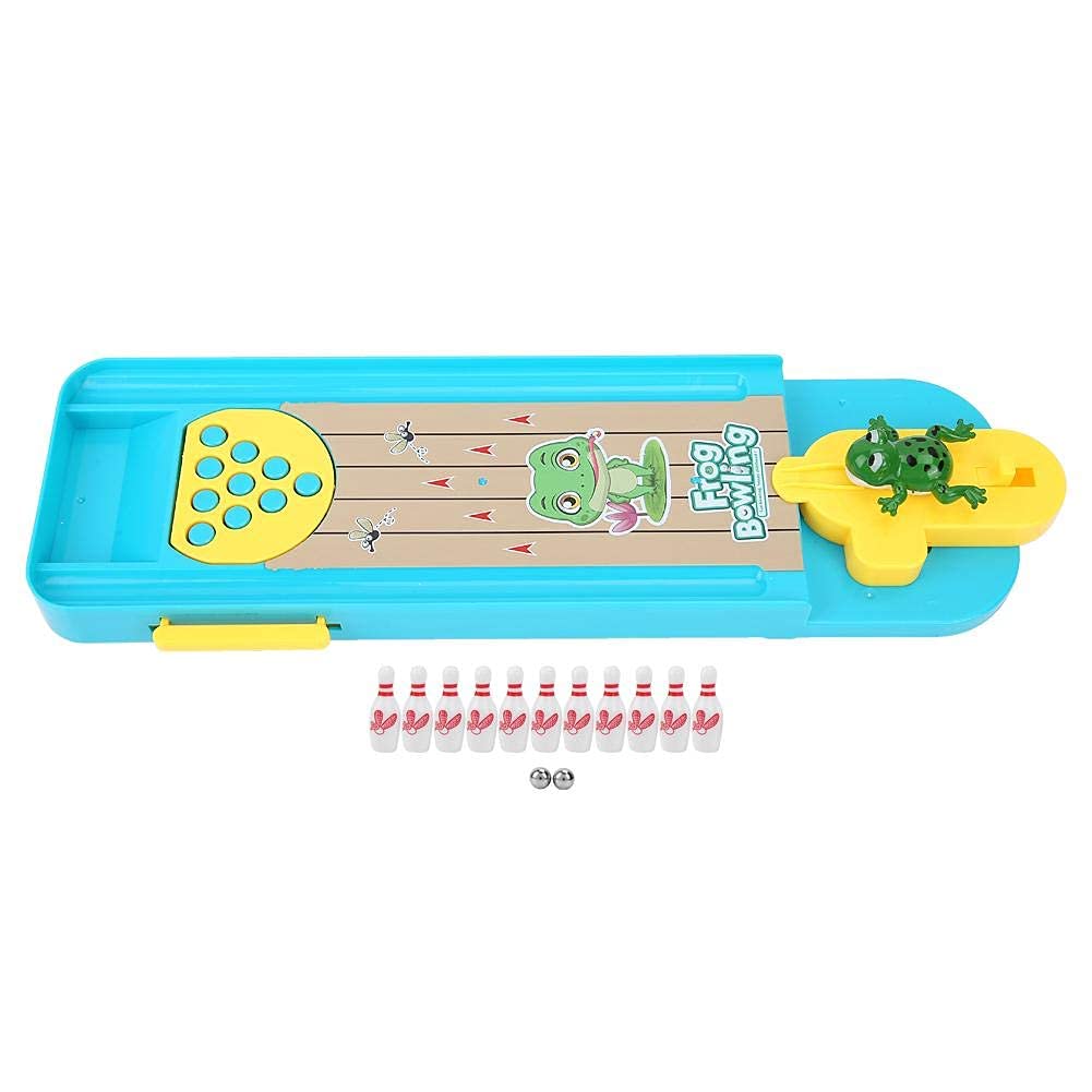 Bowling da Tavolo, Mini Set Divertente per Bambini, Giochi da Tavolo per Interni ed Esterni, for Tutta la Famiglia a Casa e Giardino