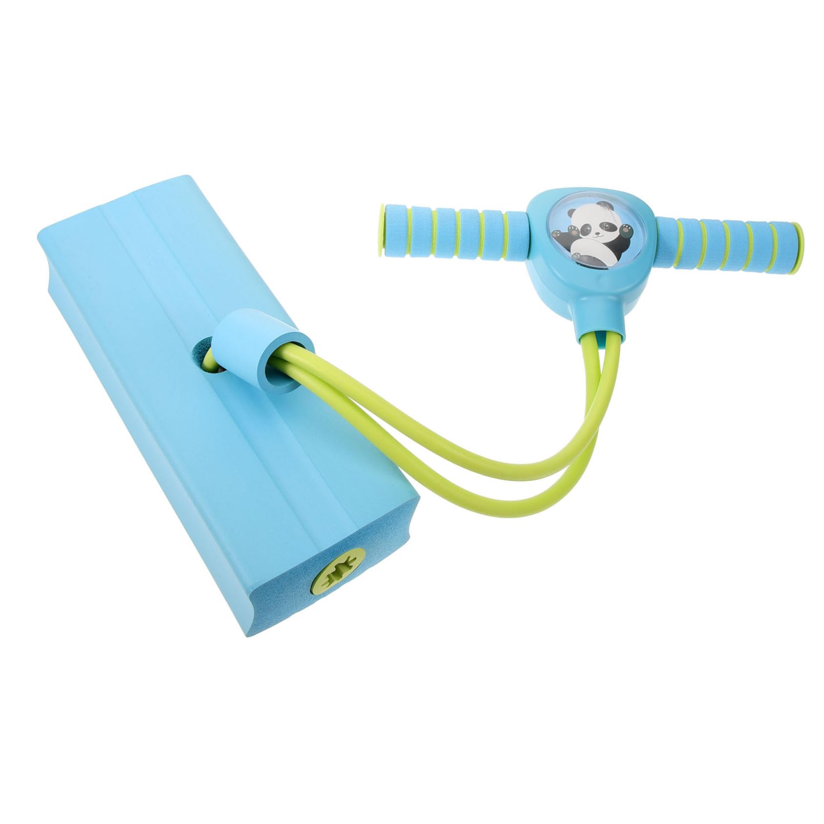 Toddmomy Boys and Girls Balance Training Toy Elastic Bouncing Ball Handles Child Play Equipment Improve Coordination Fitness