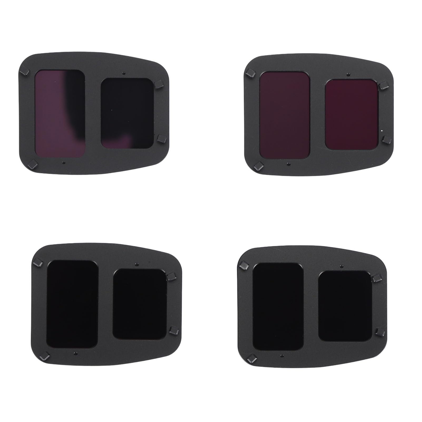 Filtro de Lente de Cámara para Drones, 4 Piezas Juego de Filtros para Lentes de Cámara para Drones ND8 ND16 ND32 ND64 HD Vidrio óptico para Air 3
