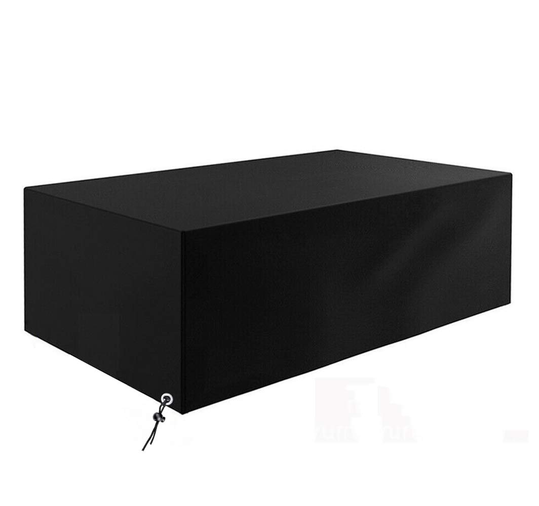 Cubierta de Muebles de Jardín Funda Mesa Jardin Funda Protectora para Muebles Todos los tamaños Impermeable Anti-UV Oxford Protección Exterior Muebles de Jardín Sofá