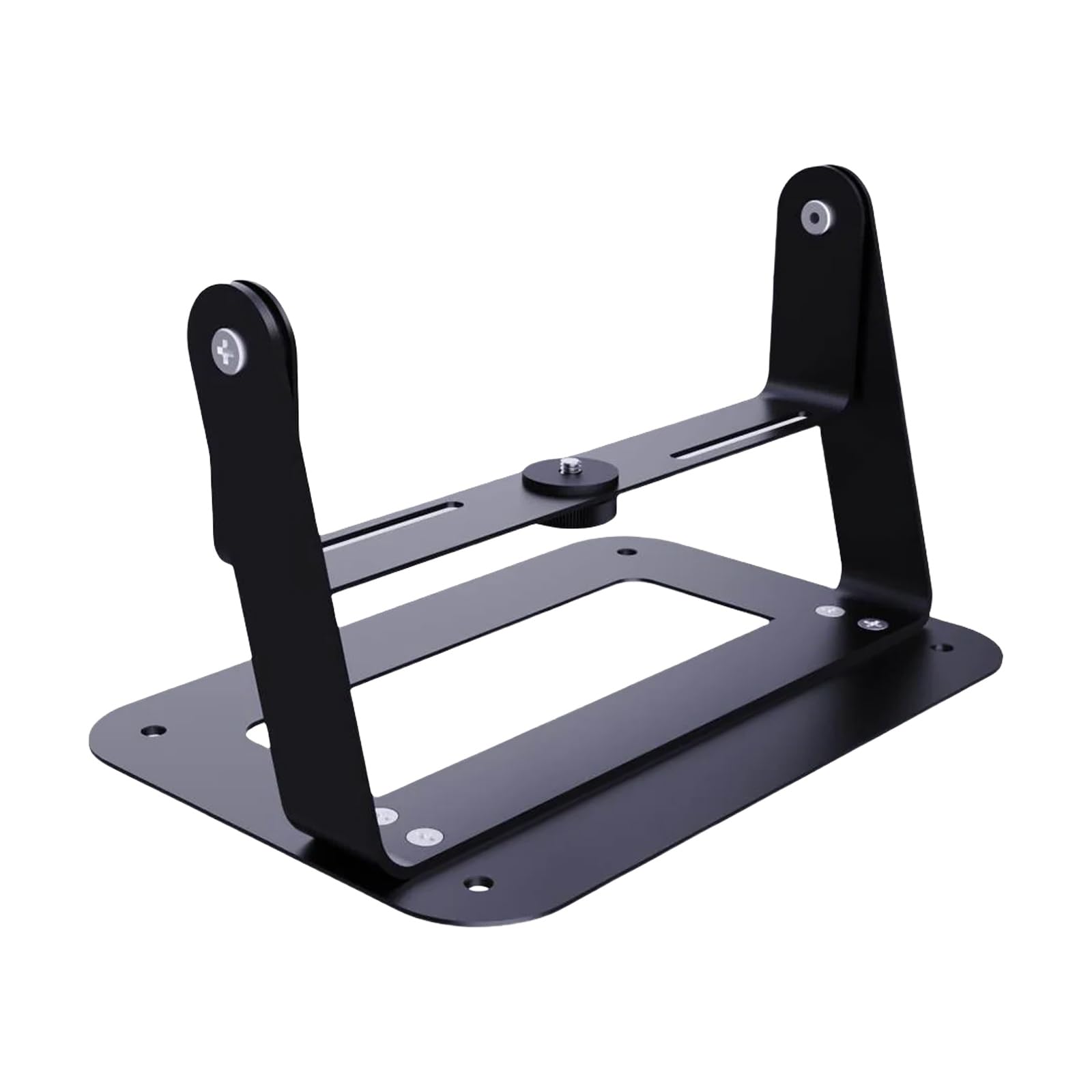 HDOYTXXM Aluminum Alloy Projector Stand with 360 Degree Rotation and Stable Base Desk Holder for Home Theater and Use Aluminum Projector Stand