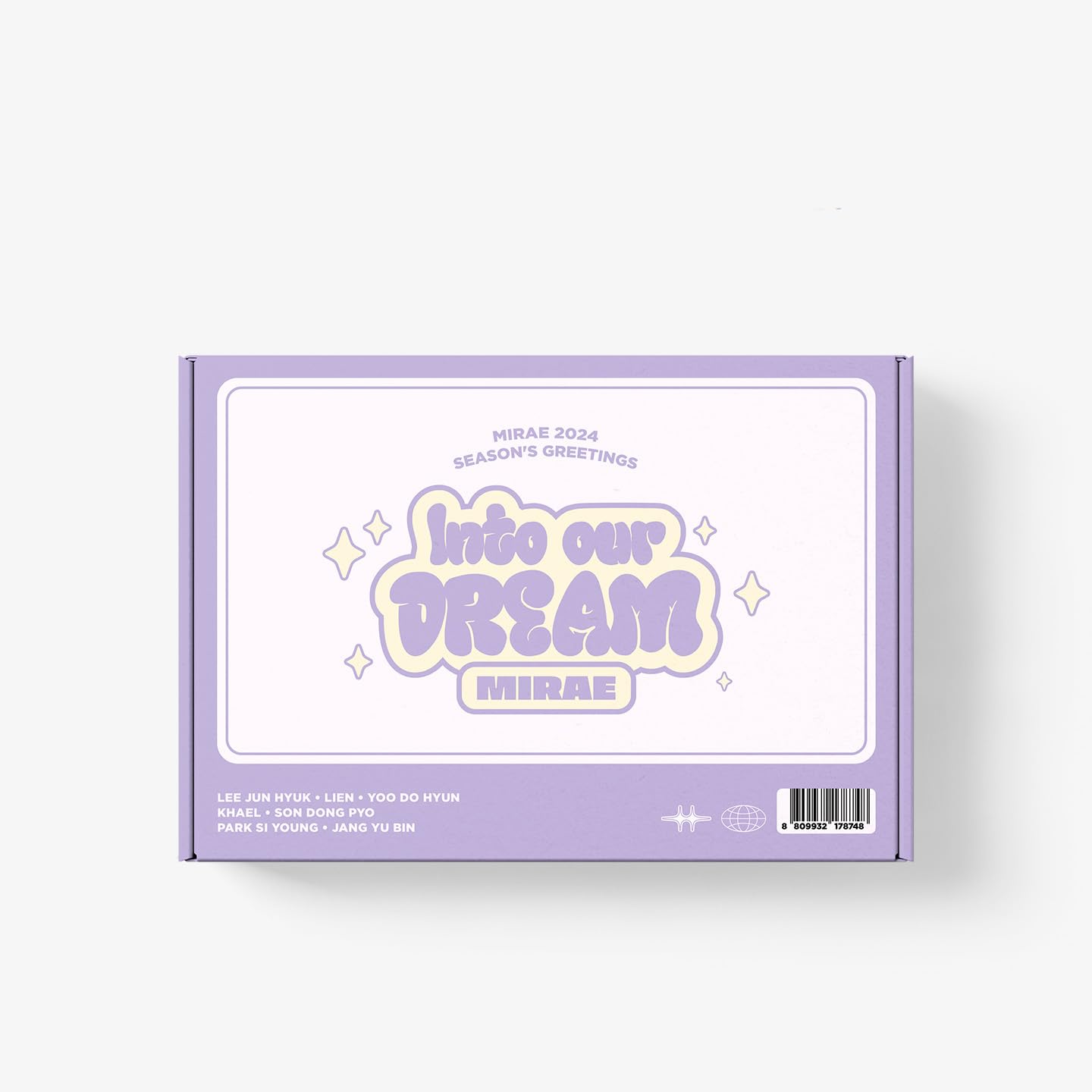 Mirae Into Our Dream 2024 Season's Greetings cadeau idéal fans