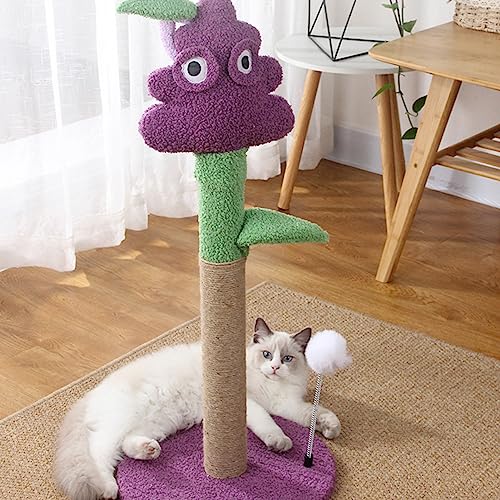 Zoeyilan ZOEYILAN6YGHMR57CW Cat Climbing Tree, Cat Scratching Post, Scratching Post Tree, Sisal Claw Grinding Grape Shape Interactive Multifunctional Cat Tower thumb #2