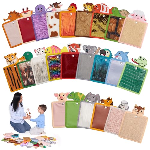 Sensory Mats Texture Children | Sensory Tiles for Kids | Sensory Pads for Autistic Children | Helps with Sensory Seeking Kids | Playful Learning Toys for Toddlers