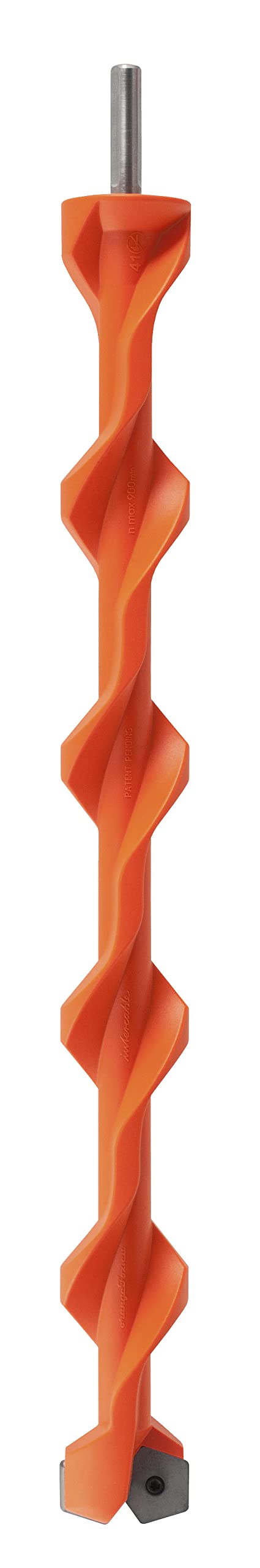 Plastic firn drill bit Ø32 with trihedral connection