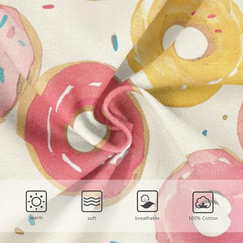 KLL Donuts Background Toddler Boys Soft Briefs Underwear Cute Undies3