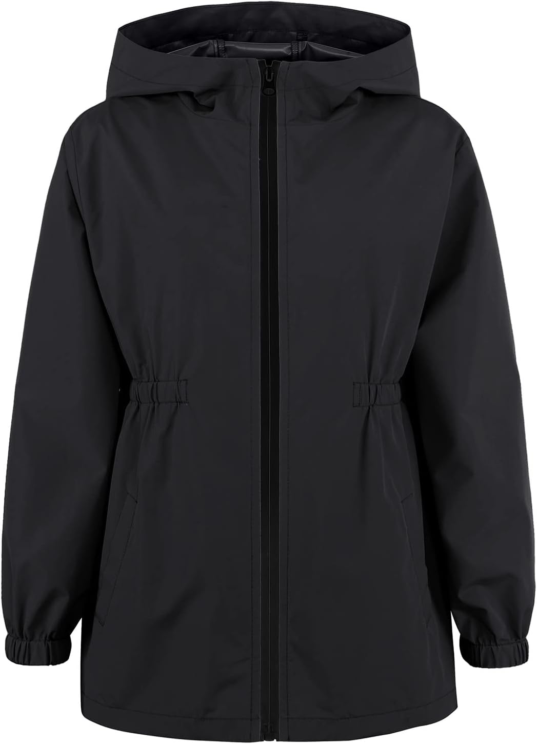 MODAFANS Girls Boys Rain Jacket Lightweight Waterproof Hooded RainCoats Windbreaker for Outdoor 4-13year - Image 6