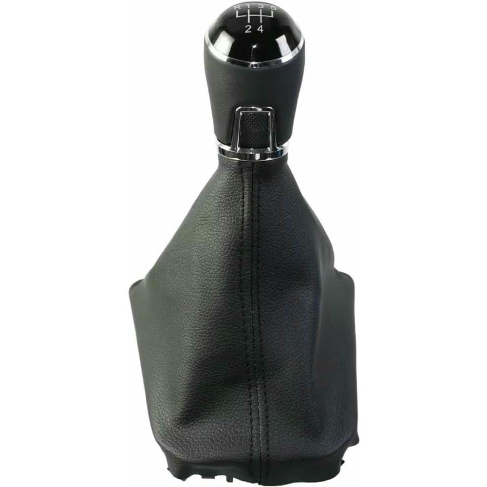 GZNBB Car Manual Gear Shift Knob Boot Cover Gaiter Lever Shifter Handle Stick, for Seat Ibiza 6F for Arona KJ 2017-2025