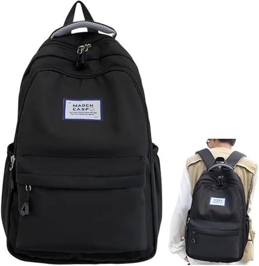 Mochila casual resistente à água para Notebook, Grande, Resistente, para Viagem, Trabalho, Escola