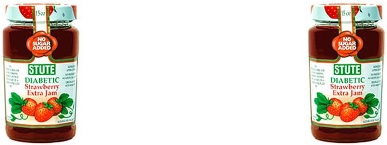 (2 PACK) - Stute Strawberry Extra Jam| 430 g