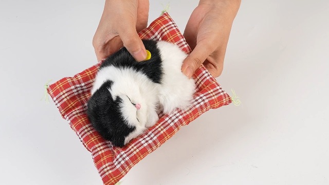 CaCaCook Realistisch slapend kattenspeelgoed CaCaCook Realistisch slapend kattenspeelgoed