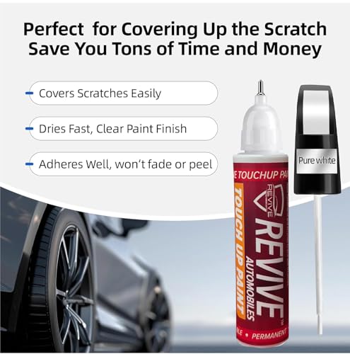 Image of Tata Nexon colors Revive touchup paint pen, factory Quality & matched 2K paint (Carbon Black (TAT9411))