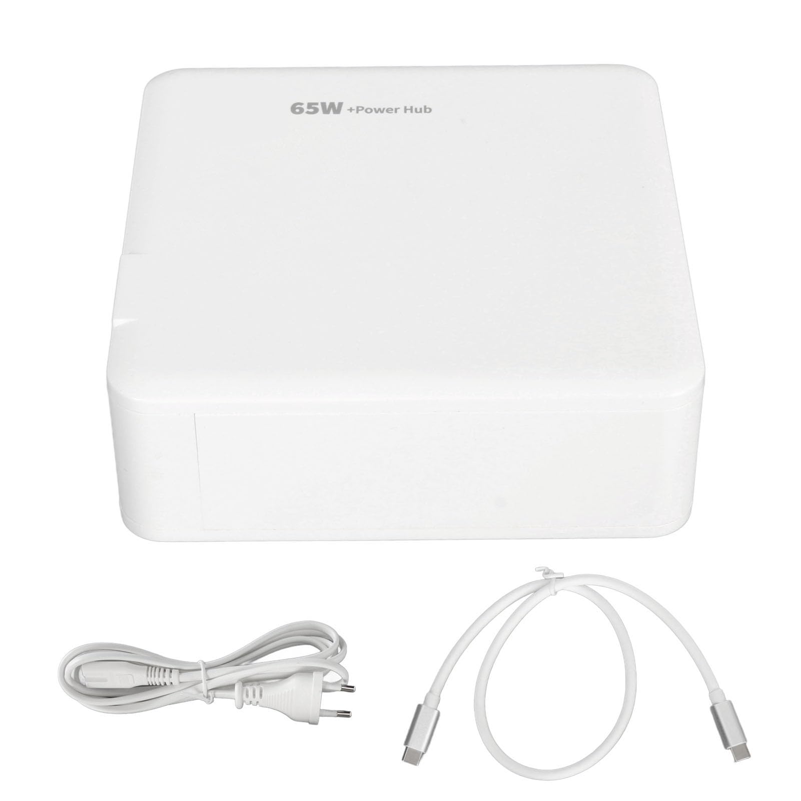 Adaptador de Cargador de Base, Estación de Acoplamiento de TV, Carga Rápida PD65W Plug and Play para Consolas (Enchufe Europeo)
