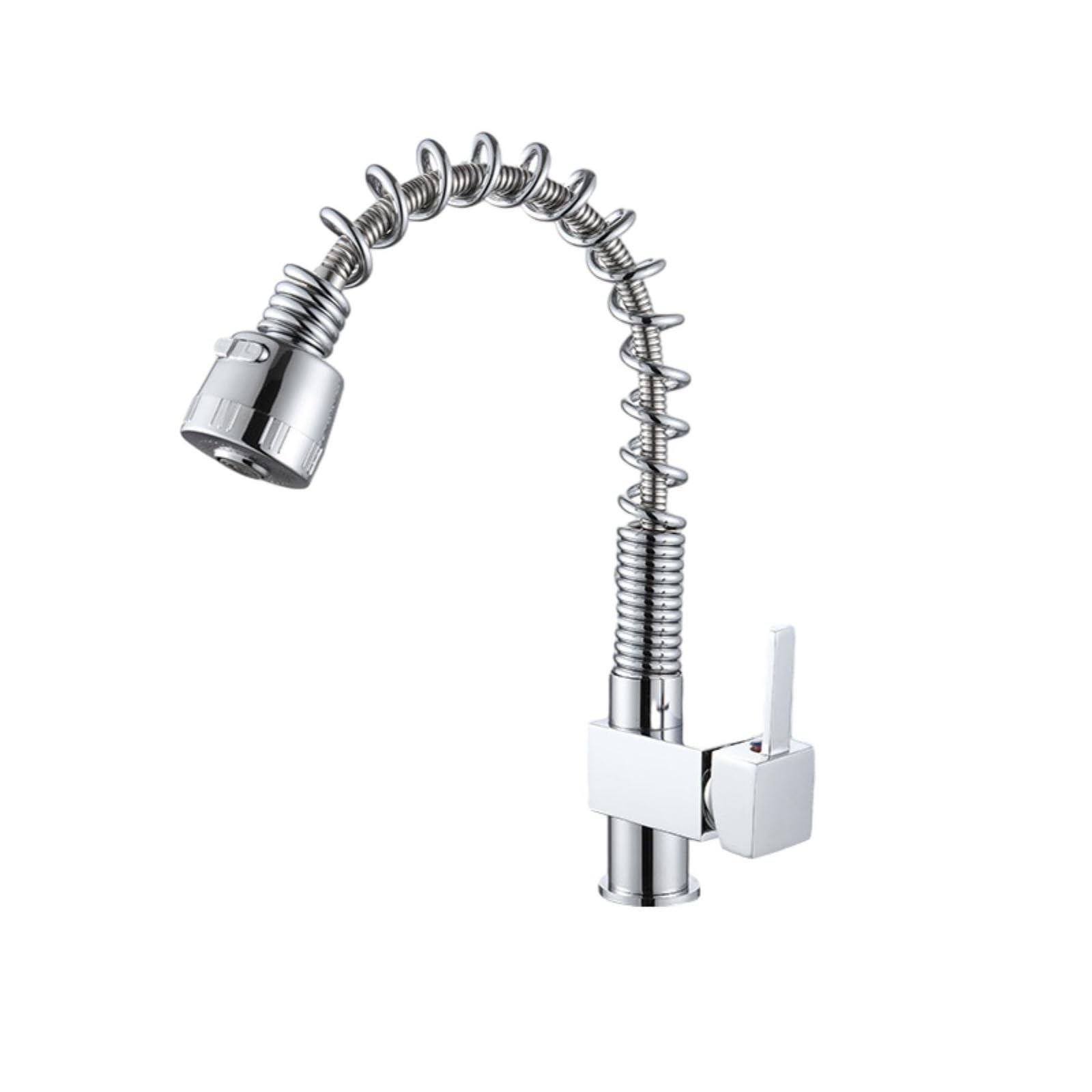 Robinet de cuisine moderne en cuivre noir mat de haute qualité pour évier contemporain