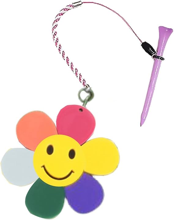 Review Hologram Ice Cream, Flower Golf Tee Holder Caddy Supplies Tee Holder