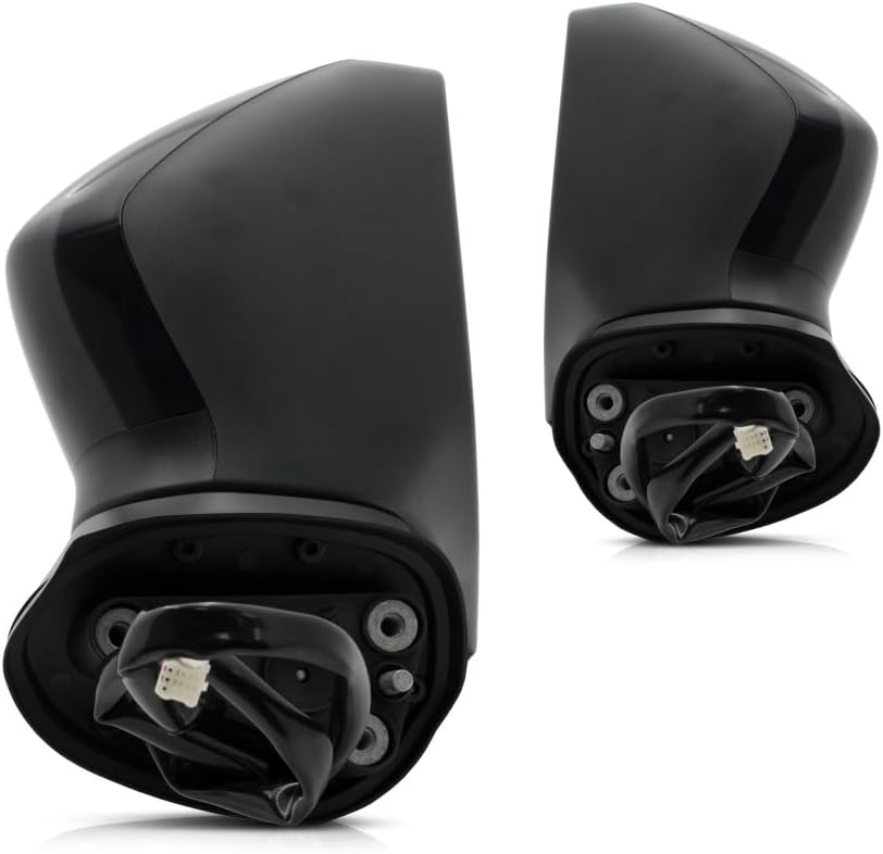 For Mazda 3 2014 2015 2016 Door Mirror Driver and Passenger Side | Pair | Power | Non-Heated | Replacement For BJS7-69-1N7, BJS7-69-121A | MA1320181, MA1321181