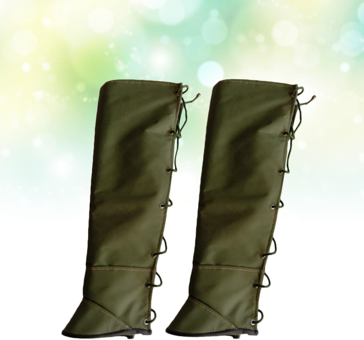 Outdoor Jungle Leg Cover Canvas Sleeve with Anti-bite and Keep Warm Features for Hunting and Fishing Protection