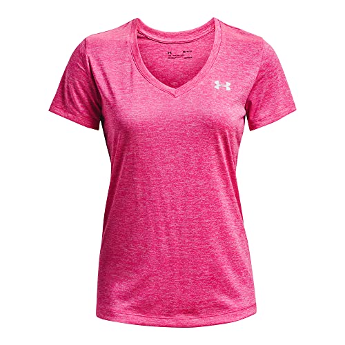 Image of Under Armour Womens Tech V-Neck Twist Short-Sleeve T-Shirt