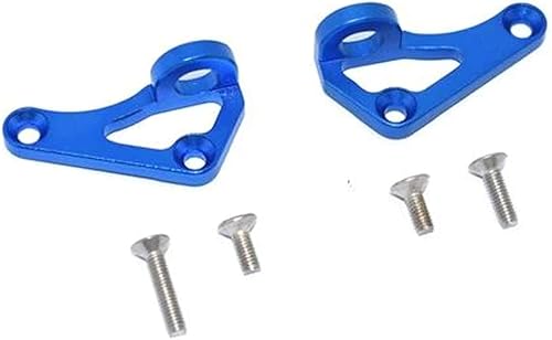 GPM AXIAL SCX10 III Wrangler AXI03007 Montaje de poste frontal de aluminio -6 piezas (azul)