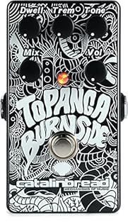 Topanga Burnside: Has all the springy, surfy mojo of the original Topanga but now features a Trem knob that controls the rate of a lush tremolo effect. Based on: An outboard Fender 6G15 spring reverb unit from the ‘60s What makes it different: The in...