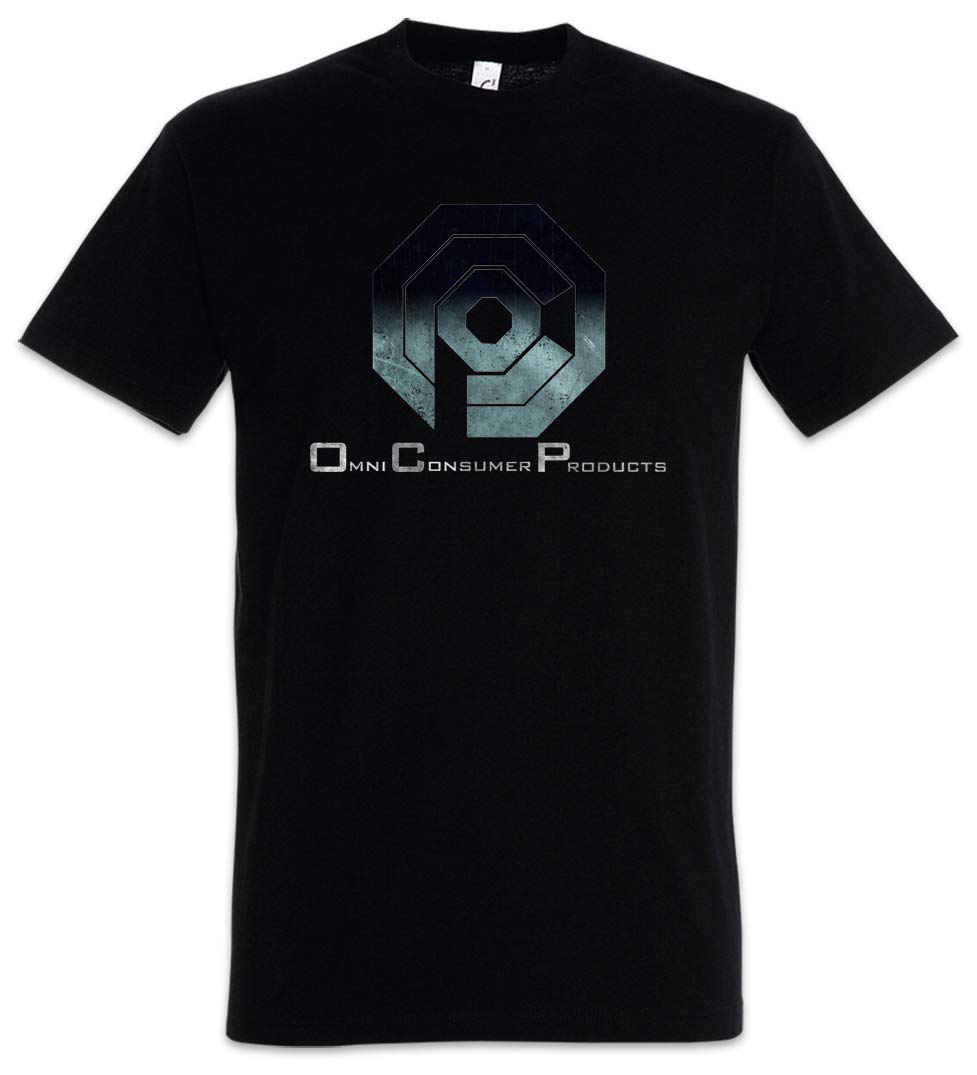 Urban Backwoods Men's Black Omnicorp Logo I T-Shirt Size Xl