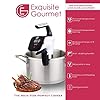 Exquisite Gourmet, The Sous Vide Perfect Cooker - 850 Watt - Pro-Level Cooking Gadget, Digital LCD Indicator - Stainless Steel - Make gourmet quality food at home! - White/Silver #3