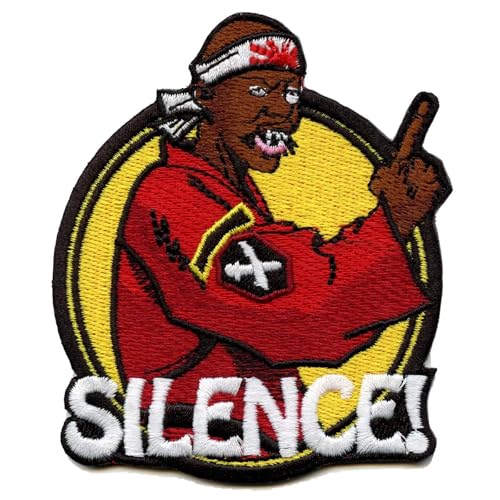 Dragonfly Jones Karate Master Silence Patch Embroidered Iron On