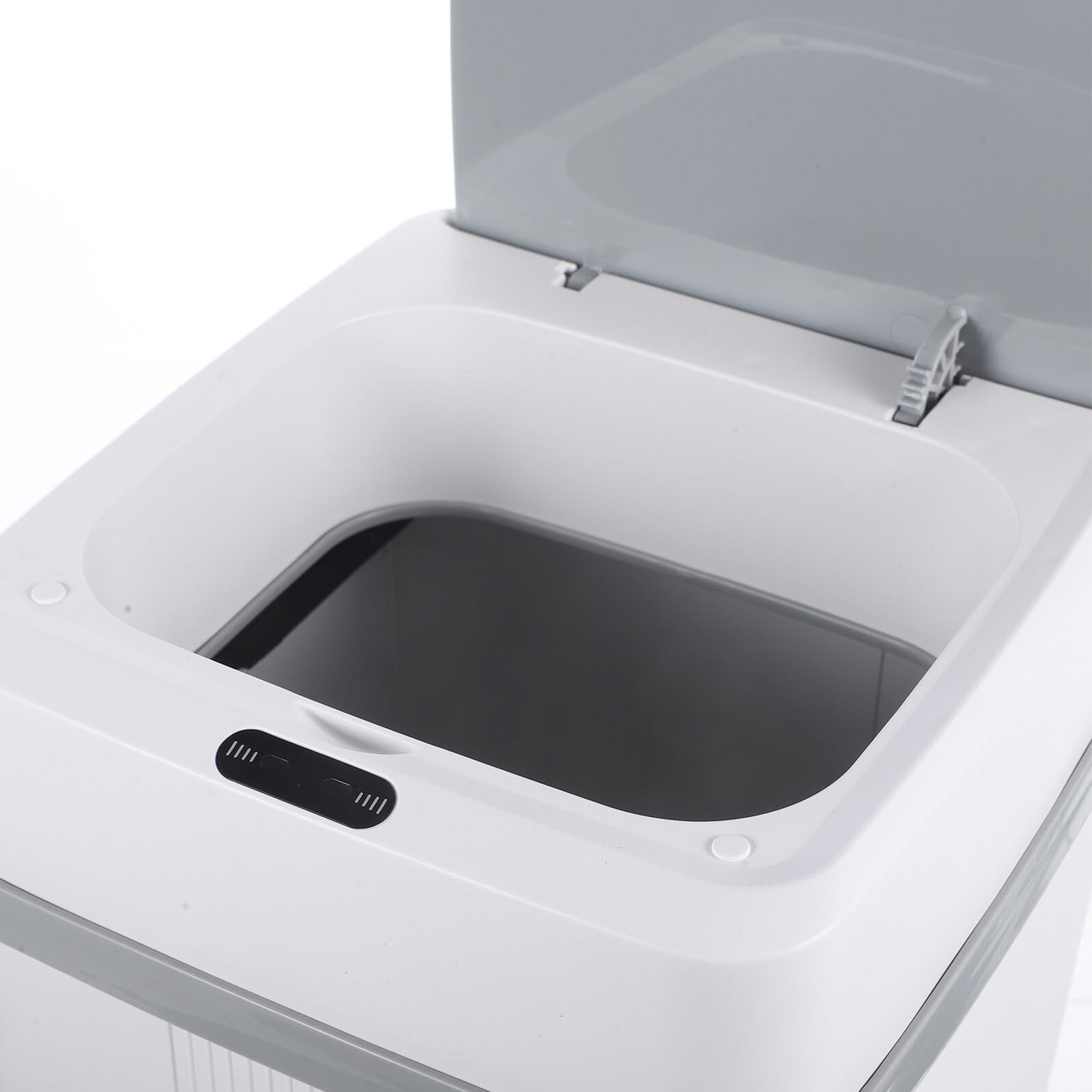 Papelera Automática con Sensor de Movimiento Capacidad Tapa Silenciosa Cubo Basura Plástico para Baño Cocina y Dormitorio Cubo Inteligente Doméstico