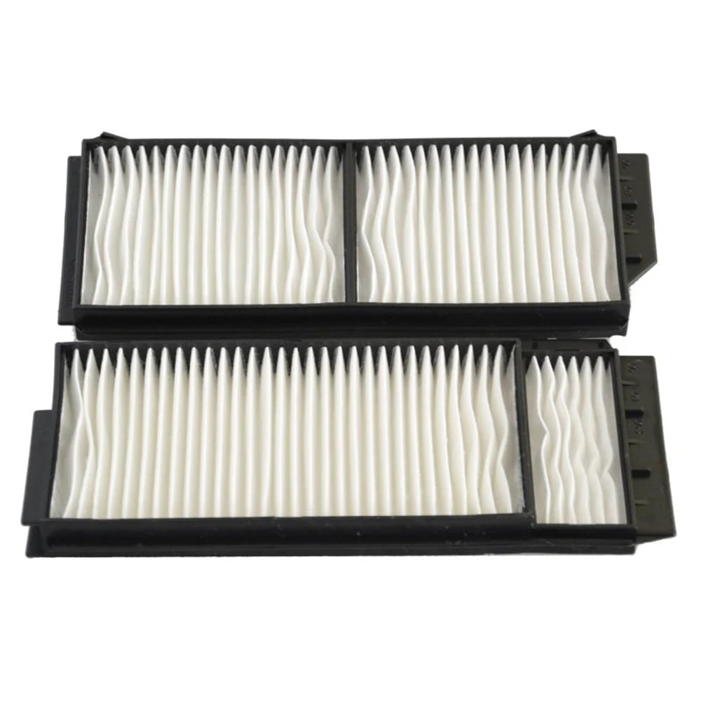 Filtr Powietrza Kabinowego dla Mazda 3/2007-2011, 23,7x19,3x2,2cm 3 szt. Filtr powietrza samochodowego Filtr kabinowy ZJ01-13-Z40/BP4K-61-J6X